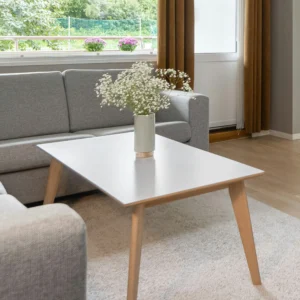 White Rectangle Table HT-09