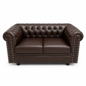 Brown Leather Sofa OS-13